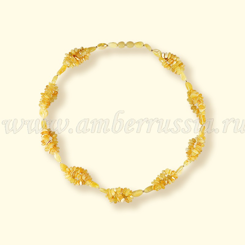 Бусы Янтарь